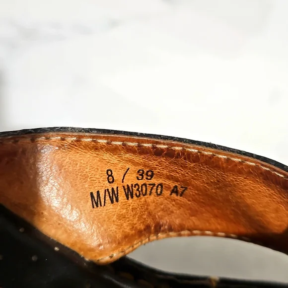 Stylish Black Women's Heeled Sandals - Picture 7 of 9